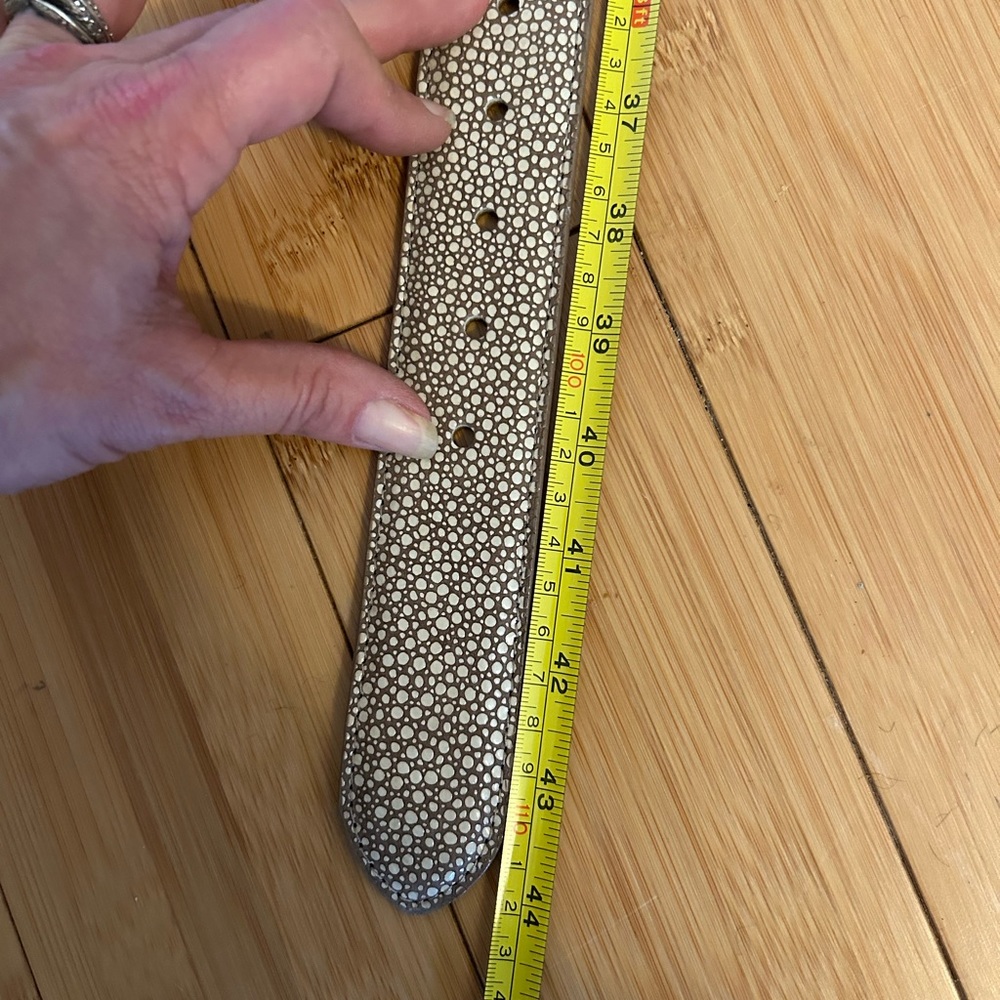 Streets Ahead size L “Stingray” leather belt - Picture 4 of 7